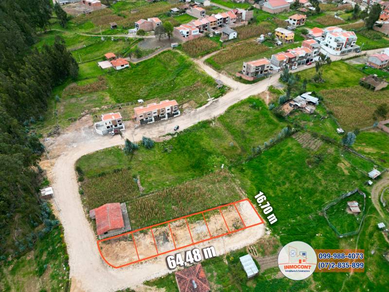 T384 Terreno plano listo para construcción de venta