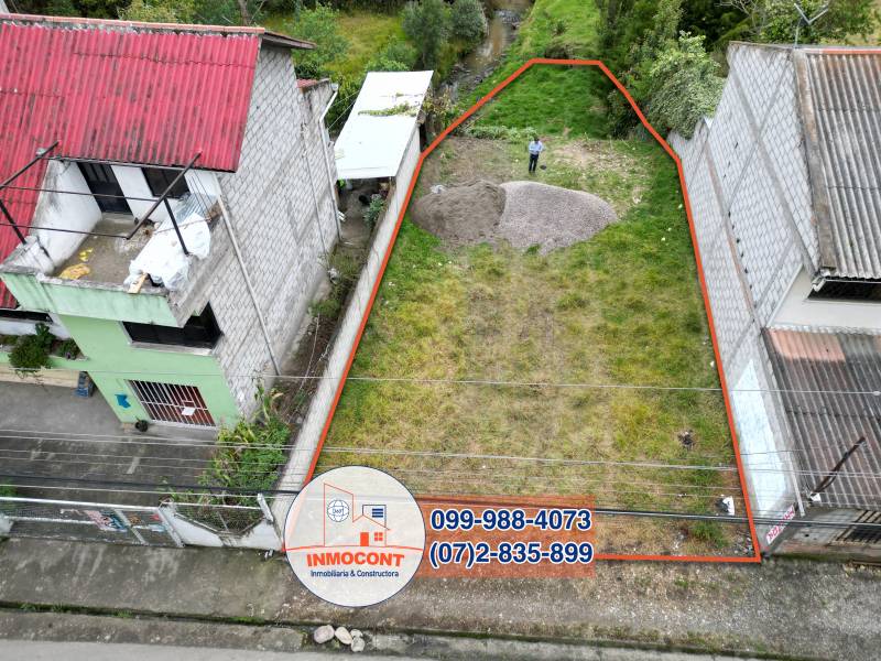 T455 AMPLIO TERRENO DE VENTA, IDEAL PARA CONSTRUCCIÓN