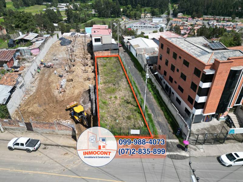 TERRENO CON PLANOS APROBADOS DE VENTA